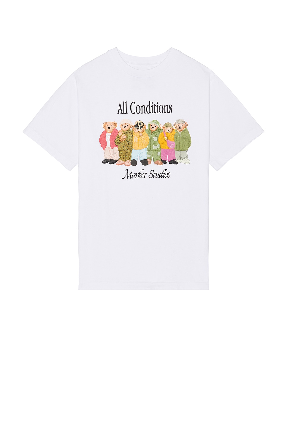 

Футболка "Gorpcore bears" Market, white