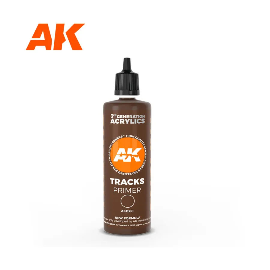 

Учебник по трекам, 3rd Gen Acrylic - Primers, Varnishes and Thinners
