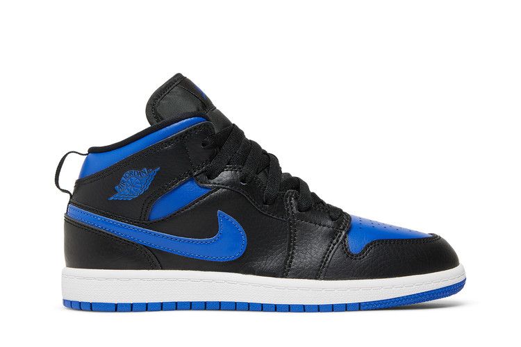 Кроссовки Air Jordan Jordan 1 Mid PS 'Royal' 2020, синий — фото 2