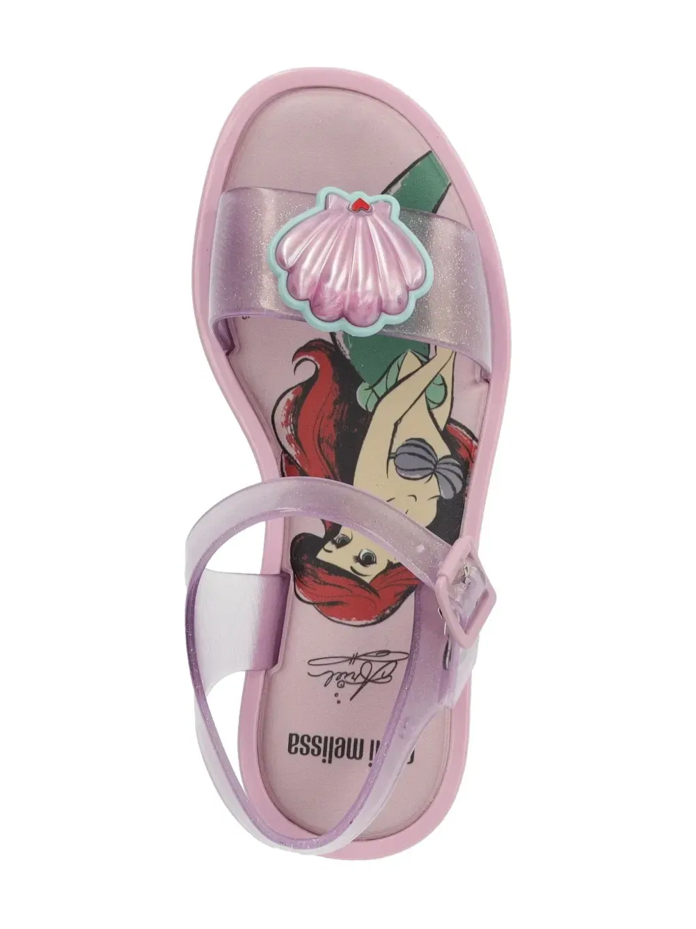 Босоножки с аппликацией из коллаборации с Disney Melissa, фиолетовый — фото 4