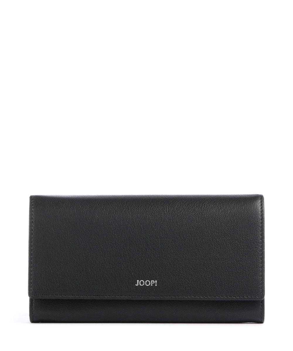 

Rfid-Кошелек Lantea Europa из зернистой козьей кожи Joop!, черный