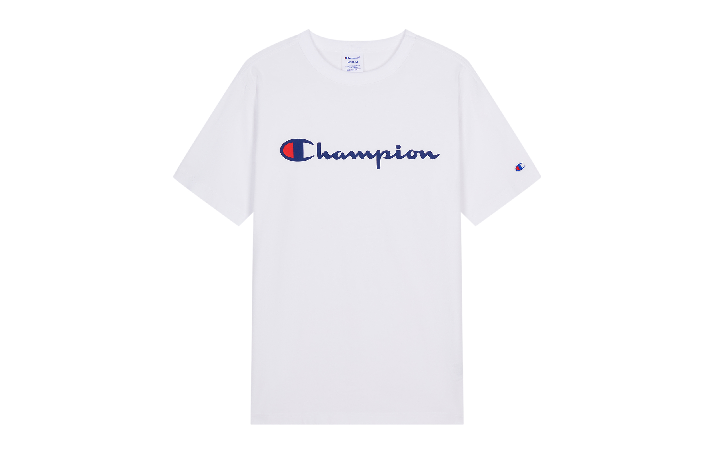 

Футболка с короткими рукавами унисекс, японская версия Champion, темно-синий