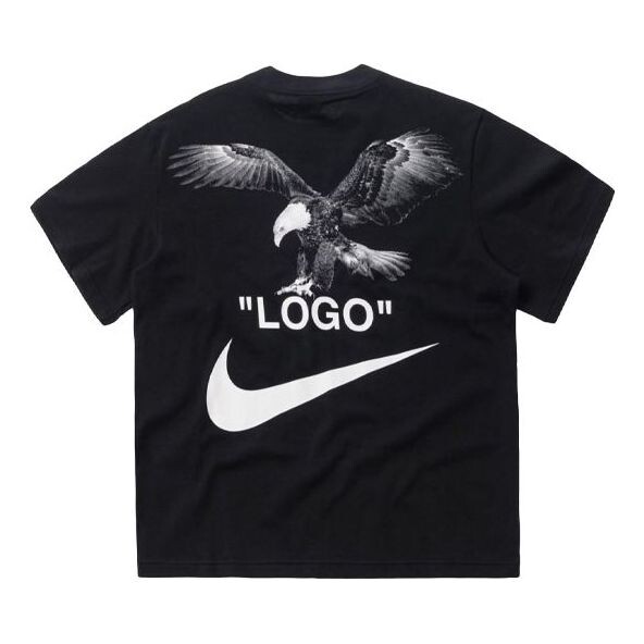 

Футболка x off-white mercurial nrg x t-shirt 'black' Nike, черный