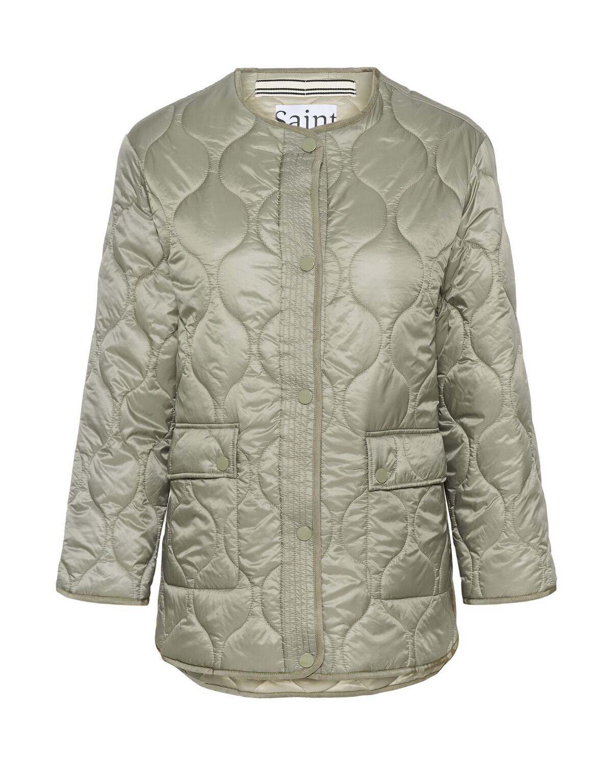 

SAINT TROPEZ Куртка межсезонная 'OttaviaSZ' в серебристо-сером цвете