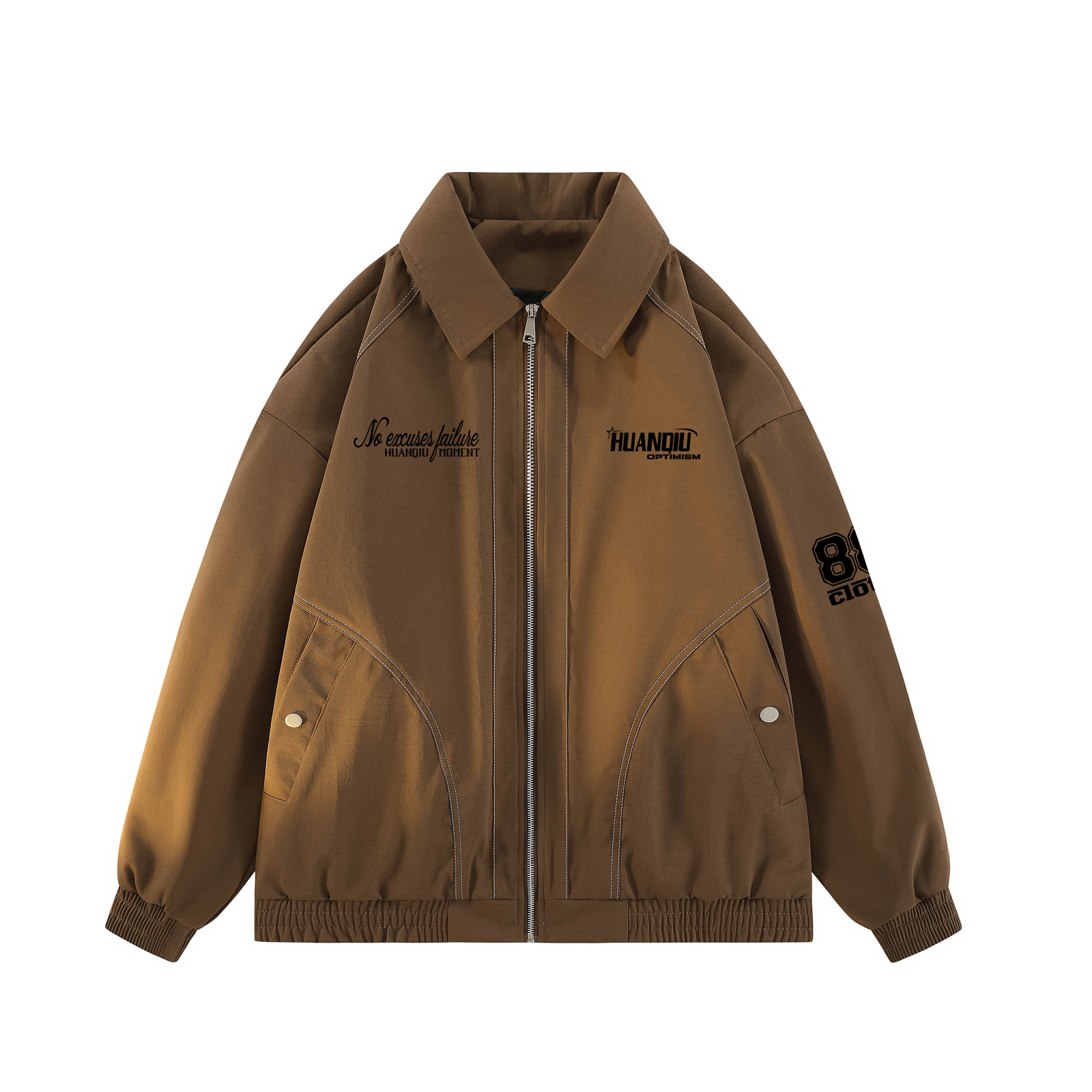 

Куртка Unisex Lapel Moderate Workwear HUANQIU, coffee (черный)