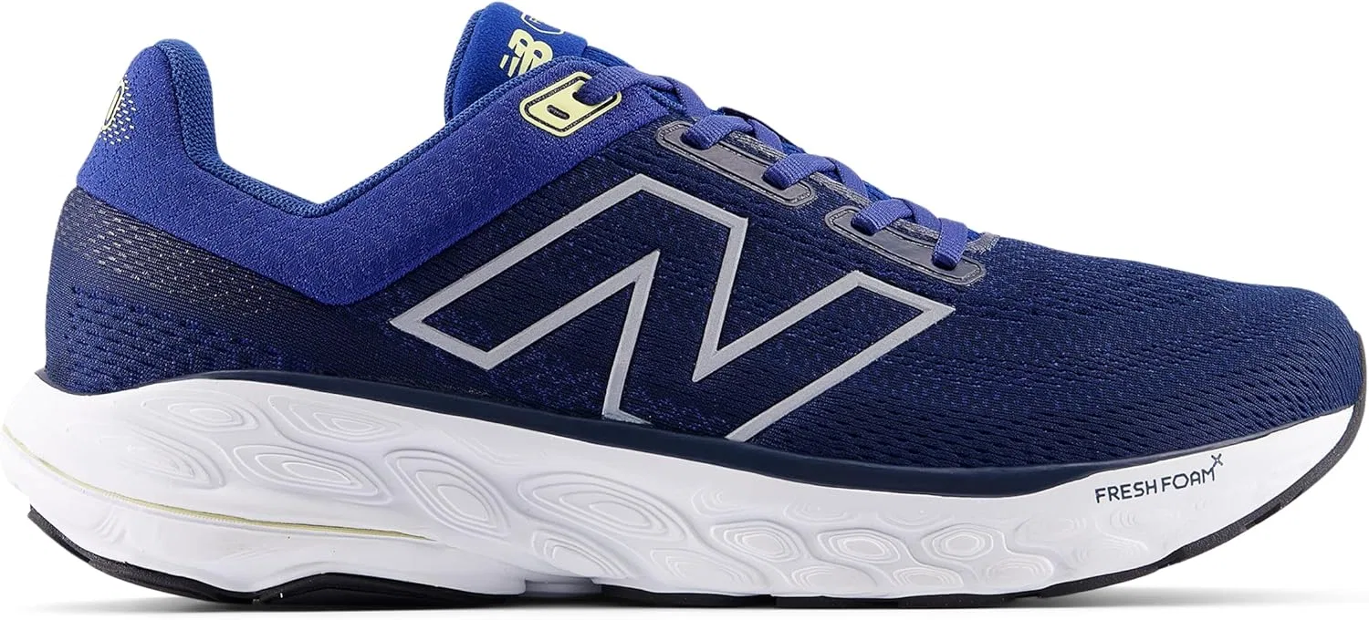 Мужские беговые кроссовки New Balance Fresh Foam X 860 V14, Galaxy Blue Nb Navy Winter Grass — фото 2