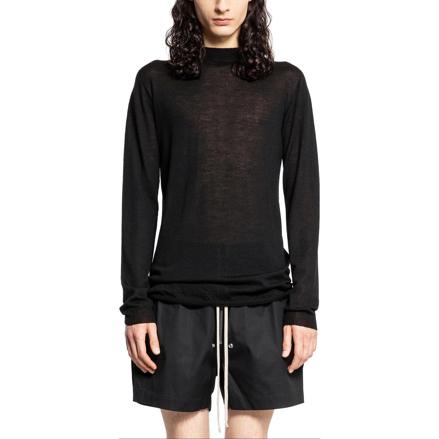 

Толстовка мужская черная Rick Owens, черный