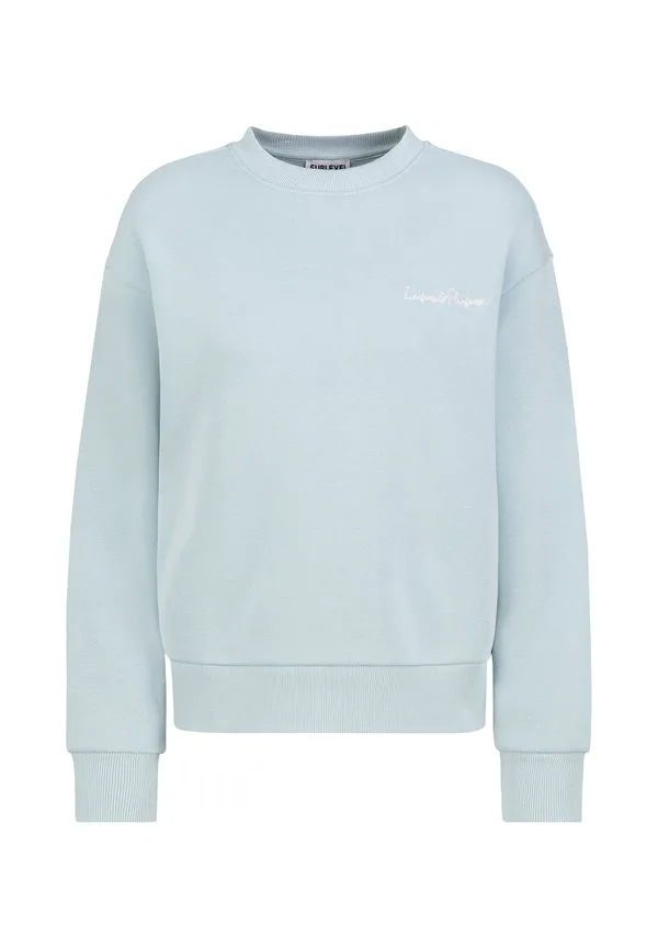 

Толстовка с принтом на спине mit bestickten Sublevel, Light Blue, Синий, Толстовка с принтом на спине mit bestickten Sublevel, Light Blue