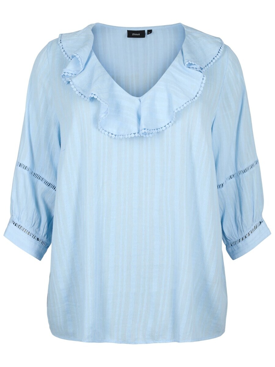 

Блузка с коротким рукавом Zizzi Blouse GLORIA, синий
