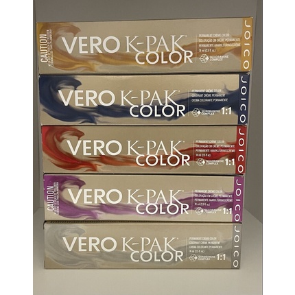 

Vero K-Pak Профессиональная перманентная крем-краска для волос, 2,5 унции, Joico