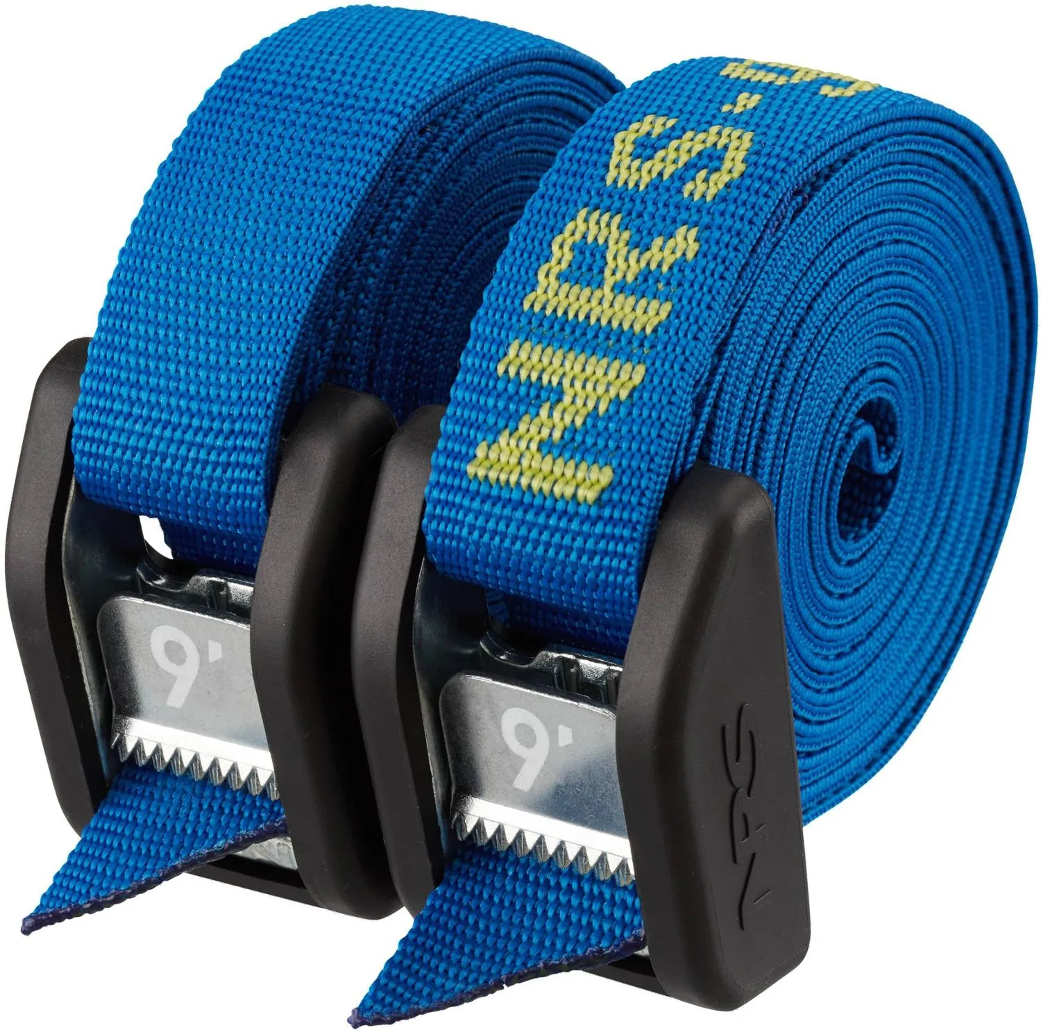 

9' x 1" Ремешок с пряжкой и бампером — упаковка 2 шт NRS, Iconic Blue