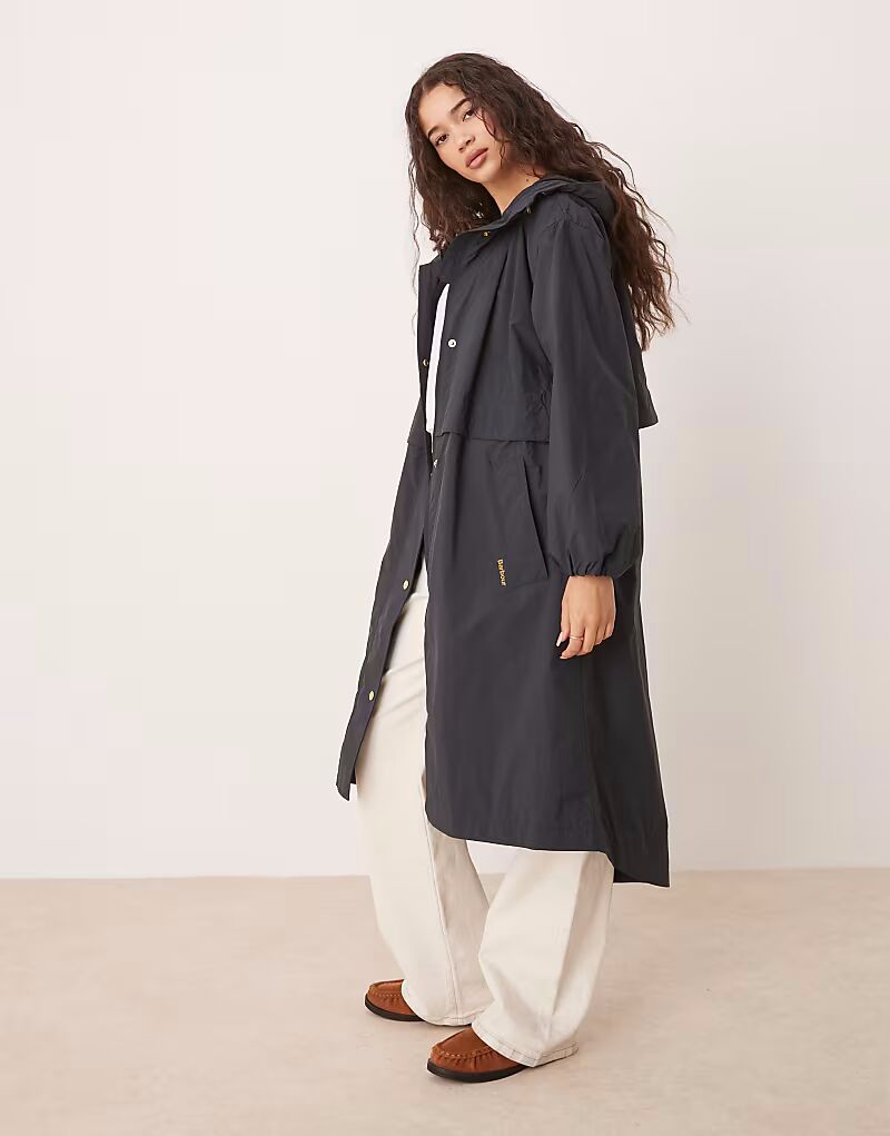 

Куртка-дождевик Barbour Naboo темно-синего цвета