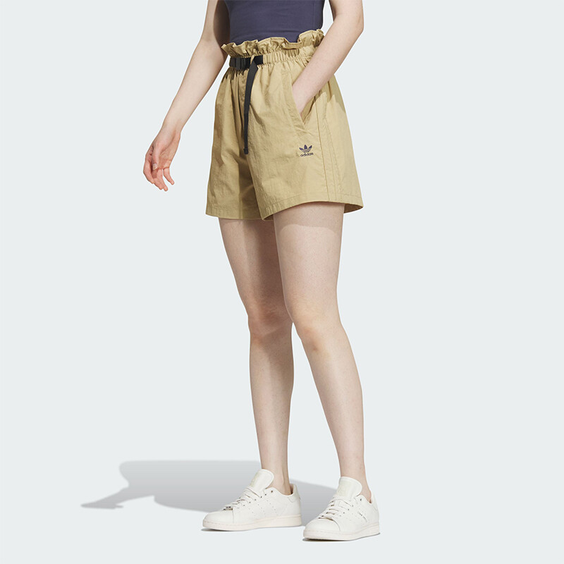 CVD Short W Повседневные шорты женские цвета хаки Adidas Originals — фото 4