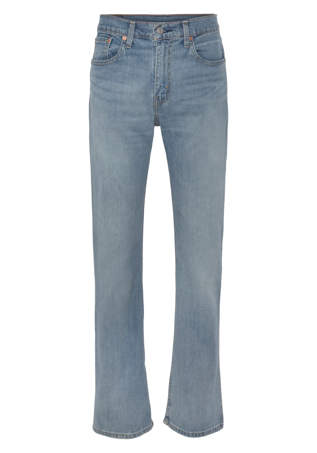 Ботинок крой джинсы 527 зауженный Bootcut Levi S, светлый синий