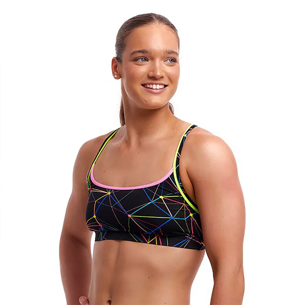 

Топ бикини Funkita Sports, разноцветный