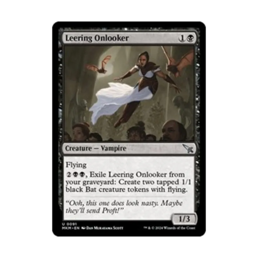 

CCG Ухмыляющийся наблюдатель (U), MTG - Murders at Karlov Manor