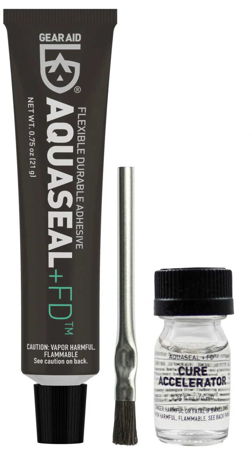 

Герметик Aquaseal FD и ускоритель отверждения Gear Aid, None
