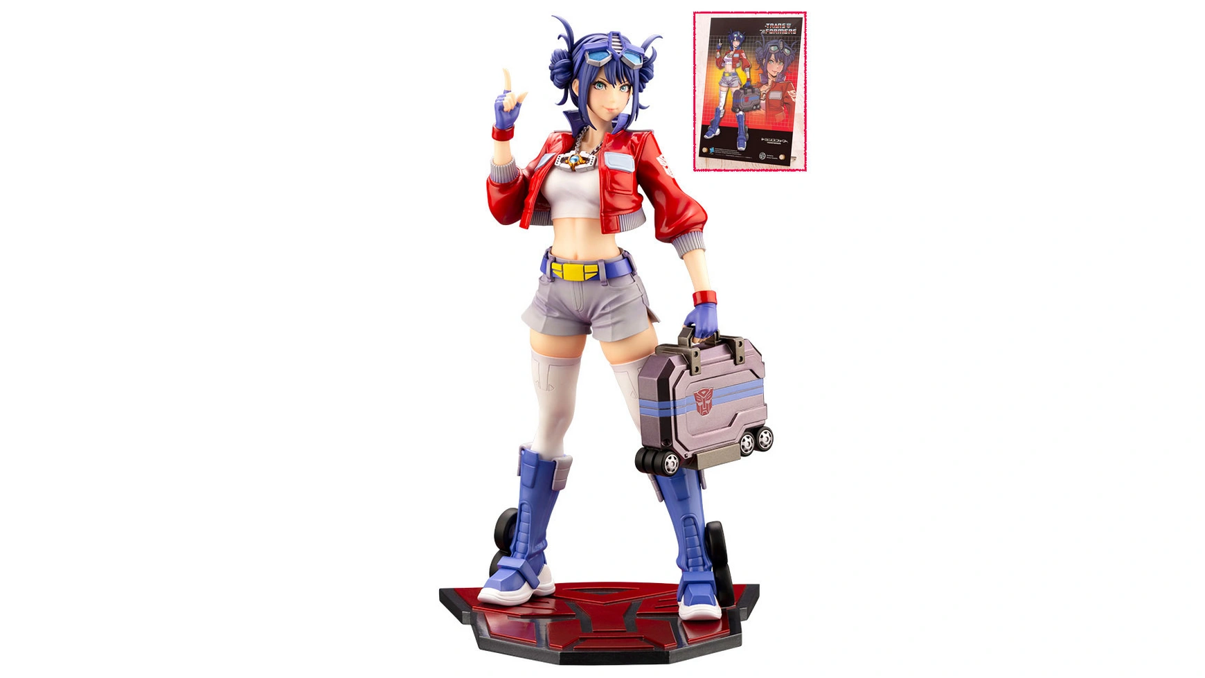 

Статуя Transformers Bishoujo из ПВХ 1/7 Optimus Prime Deluxe Edition 23 см