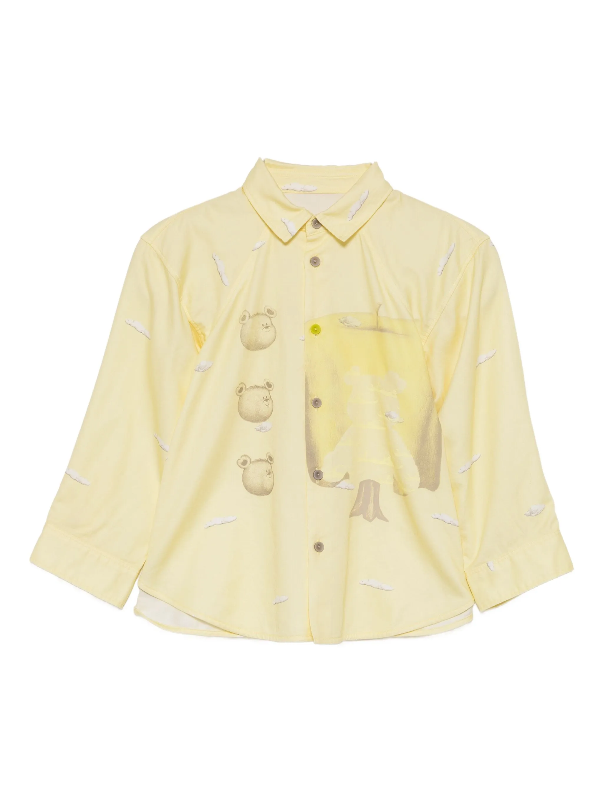 

Рубашка с графичным принтом Jnby By Jnby, желтый