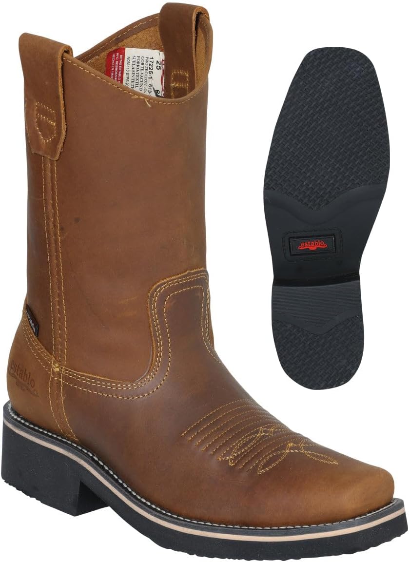 

Мужские ботинки Establo - Crazy Leather в цвете манго Generic, коричневый