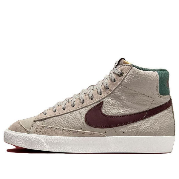 

Кроссовки blazer mid '77 'cream vintage green' Nike, бежевый