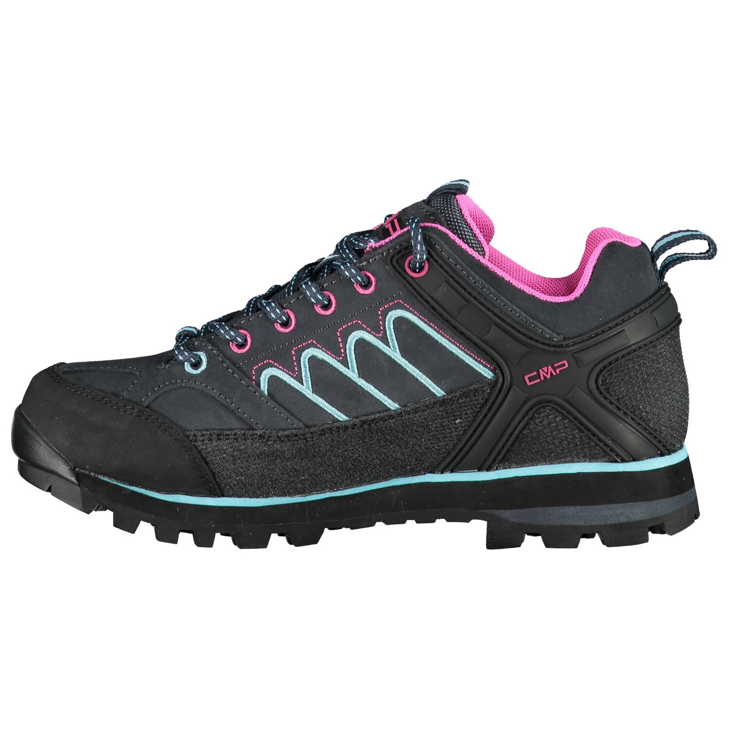 Мультиспортивная обувь Cmp Women's Moon Low Trekking Shoe Waterproof, цвет Antracite/Acqua — фото 3