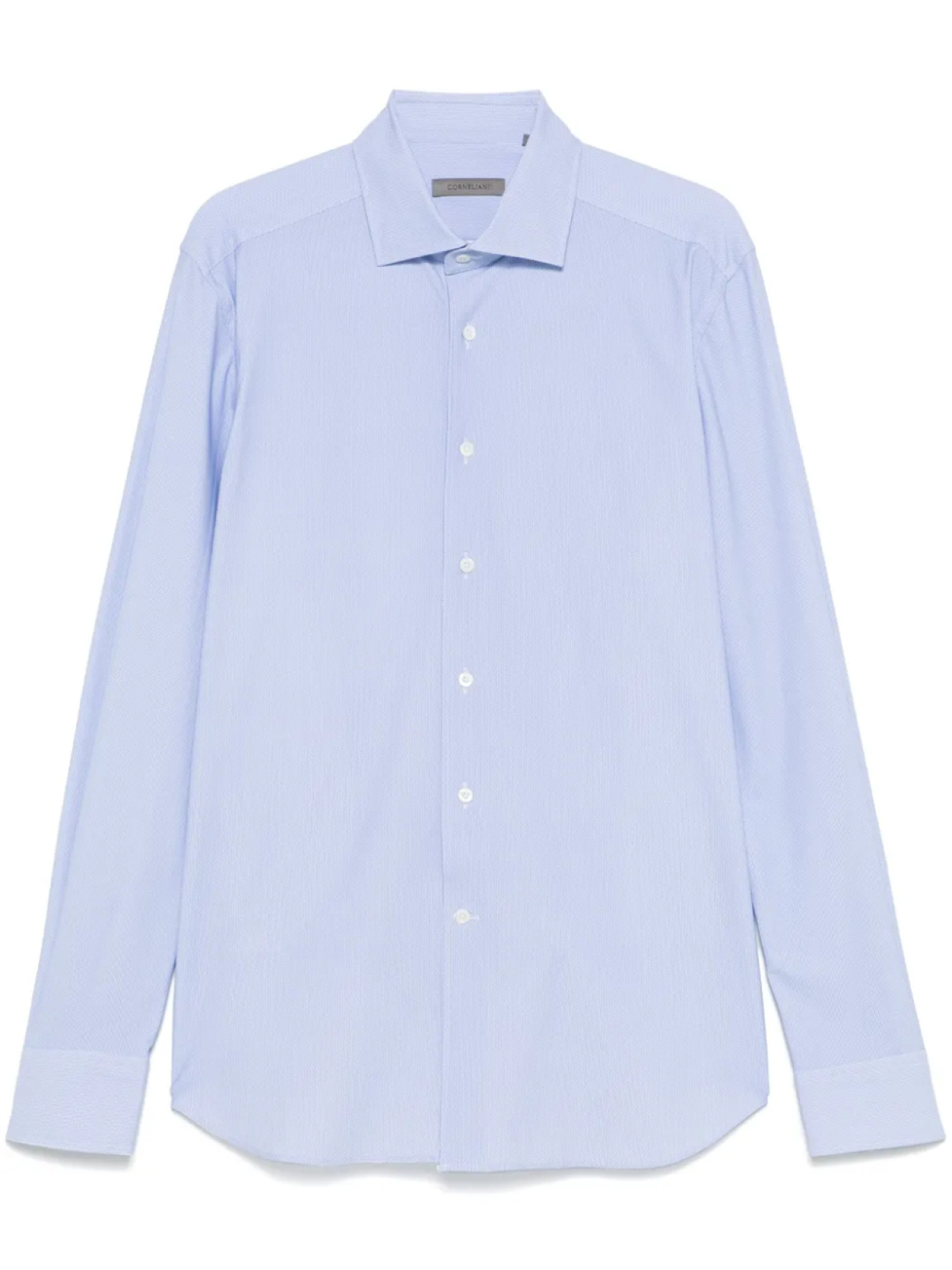 

Узорчатая рубашка Corneliani, синий