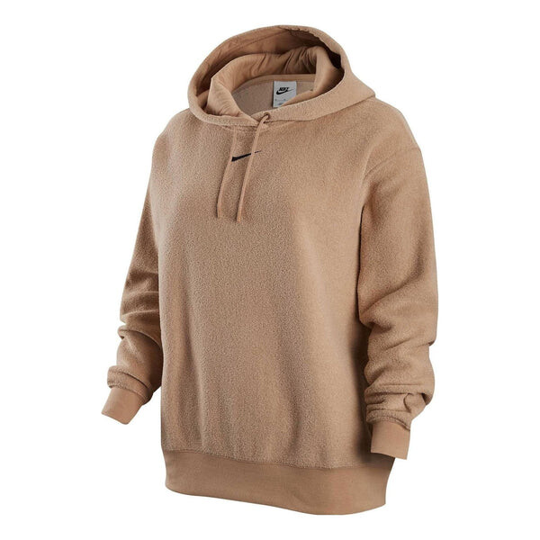 

Свитер sportswear logo hoodie 'tan' Nike, бежевый