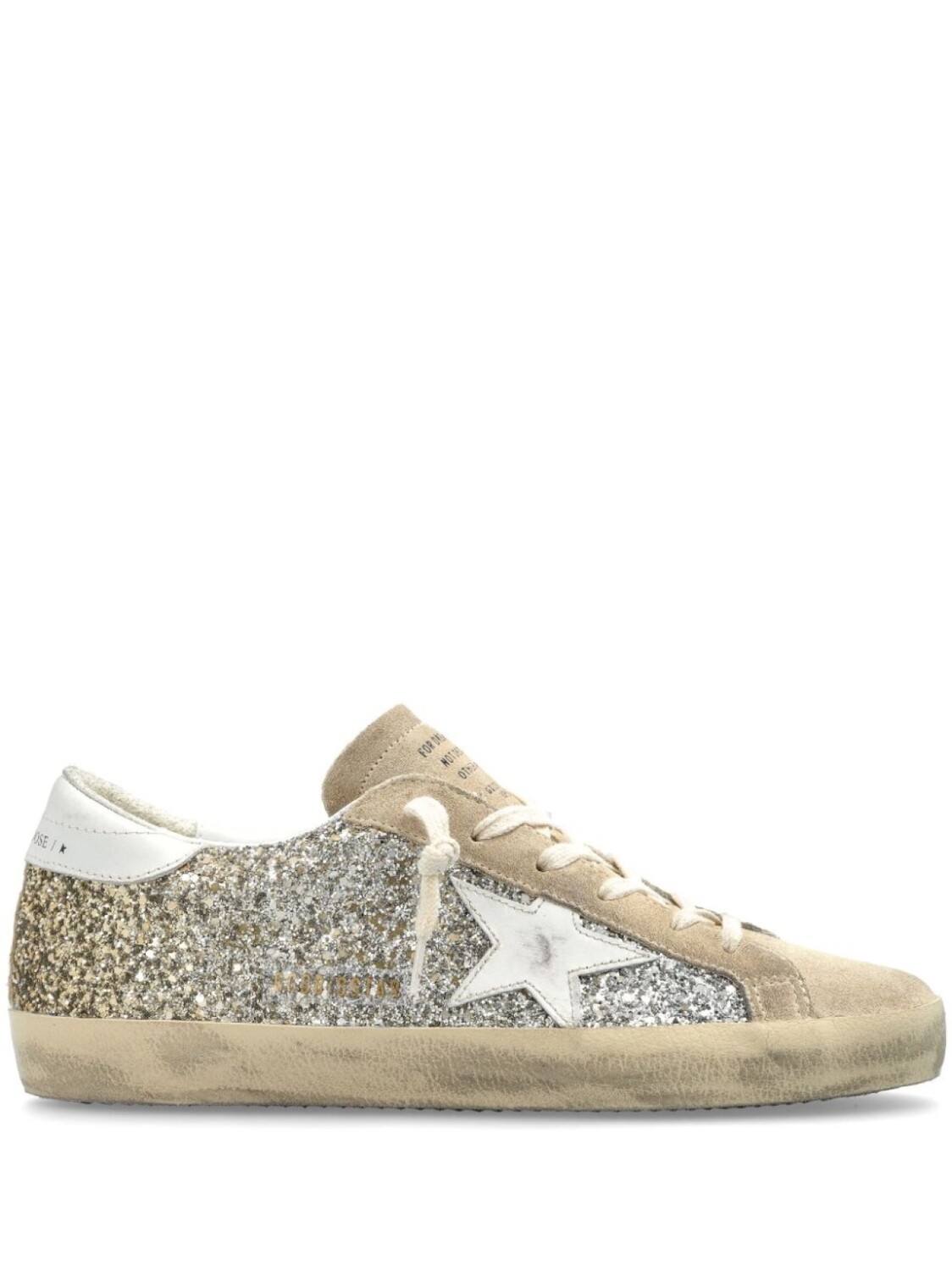 

Кроссовки Super-Star Classic Golden Goose, нейтральный цвет