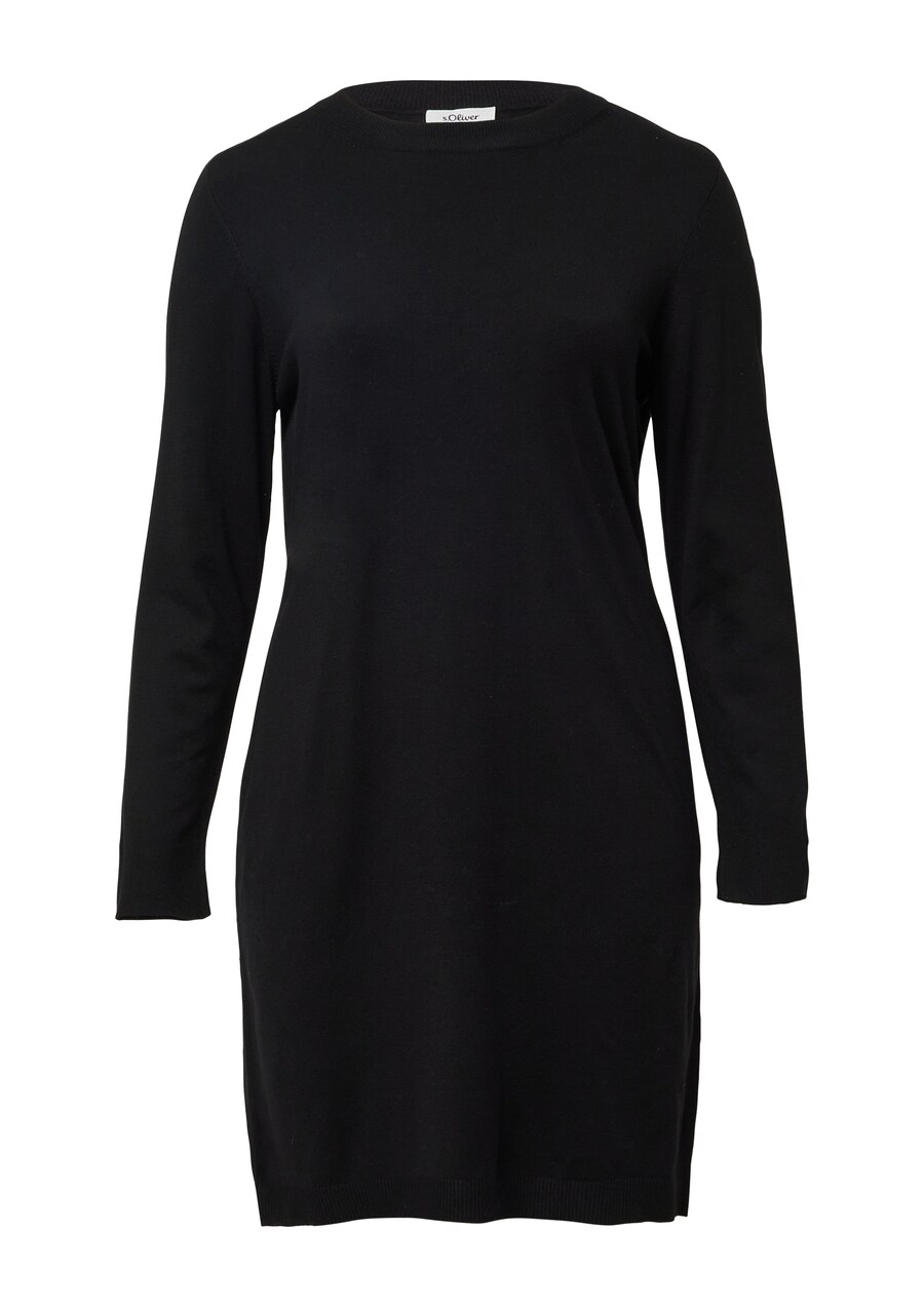 

Вязаное платье s.Oliver, черный