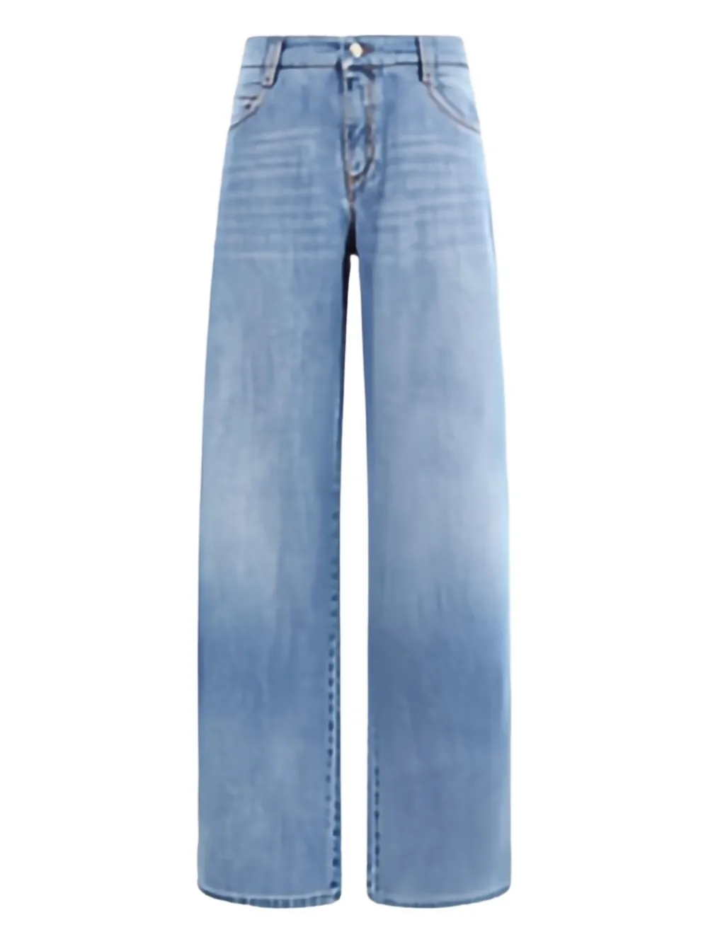 

Хлопковые джинсы Ermanno Scervino, синий