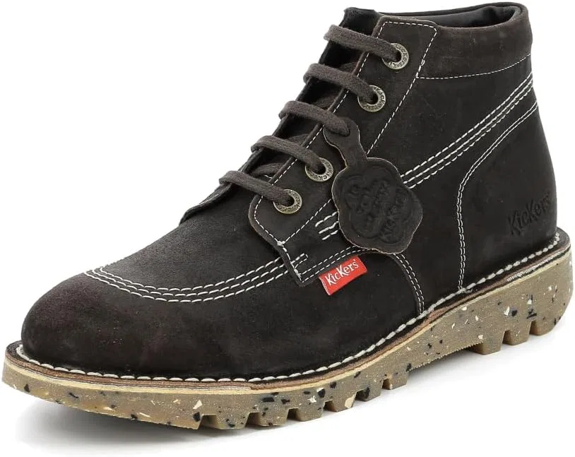 Мужские ботинки Kickers 911624-60 NEORALLY 92 Marron Fonce, Dark Brown