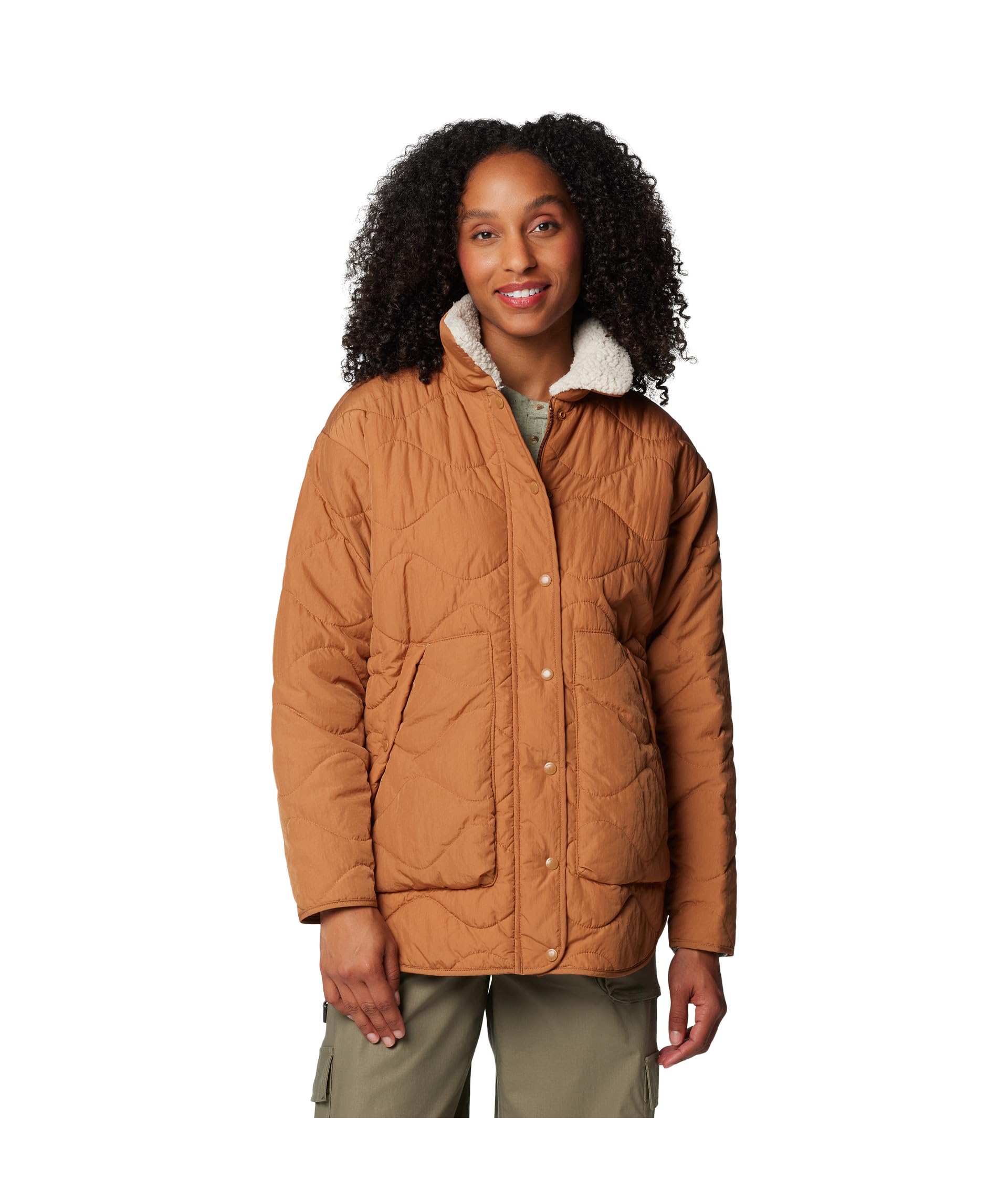 

Куртка Columbia Birchwood Ii Quilted Jacket, Camel Brown