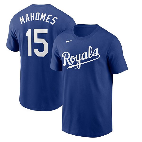 

Футболка с именем и номером Патрика Махоумса Kansas City Royals Nike