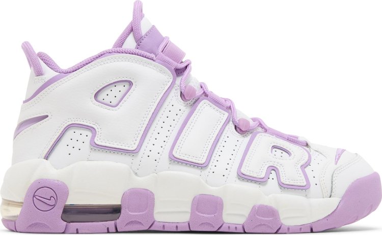 

Кроссовки Air More Uptempo GS 'White Rush Fuchsia', белый