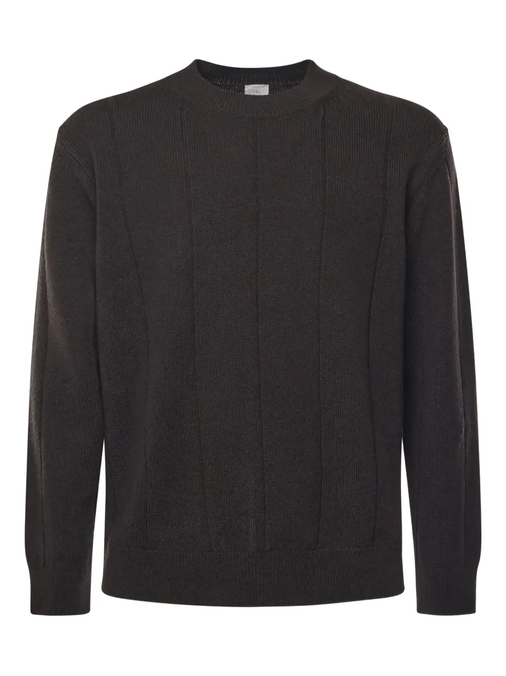 

Вязаный свитер с круглым вырезом Eleventy, черный