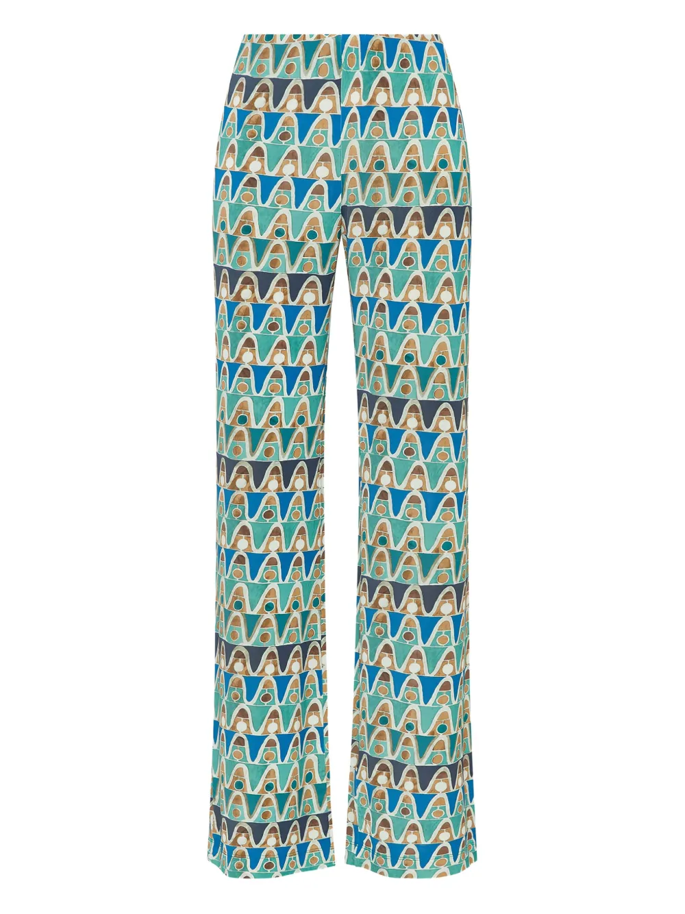 

Брюки с графичным принтом MALIPARMI, зеленый