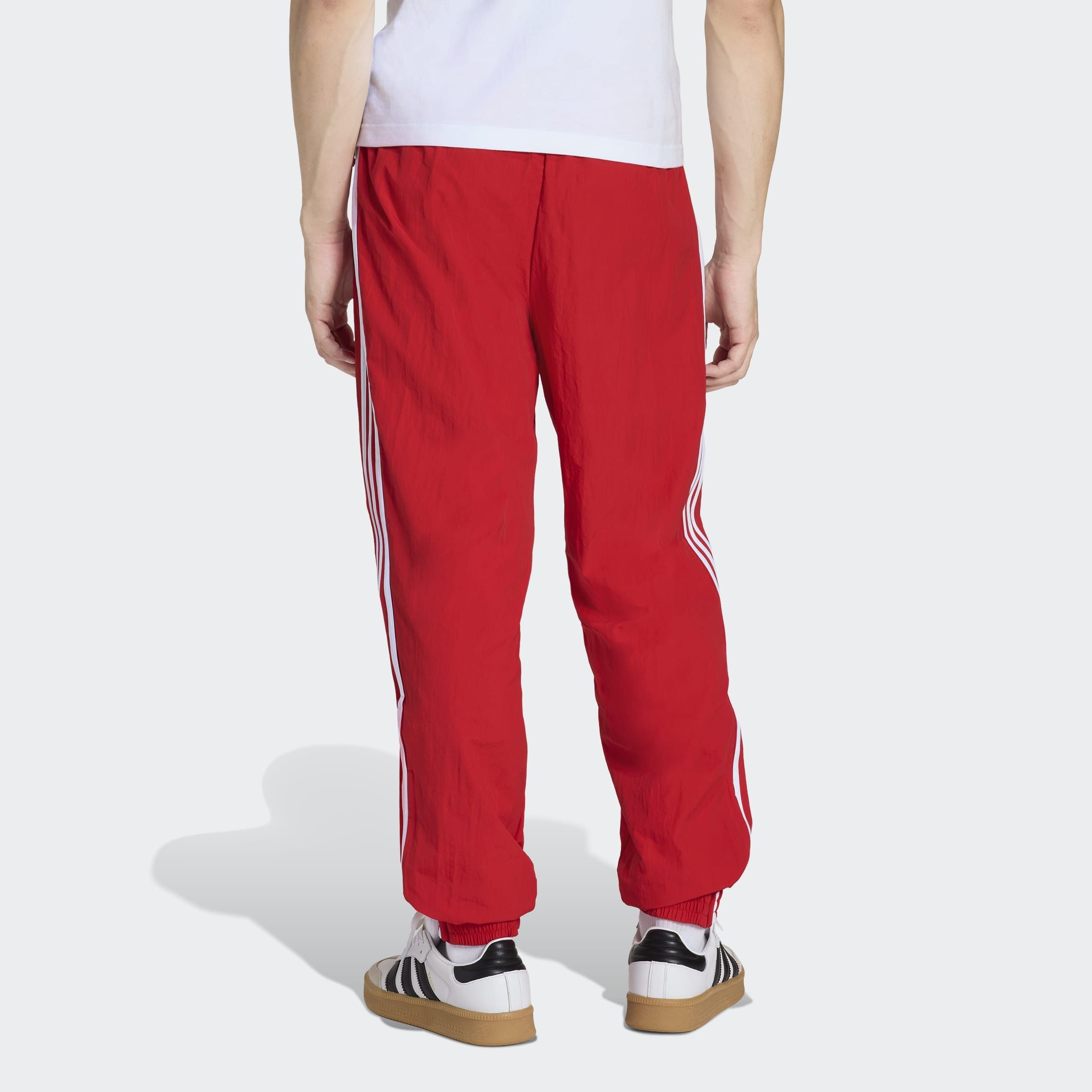 Adidas Originals Брюки-чинос 'Firebird' в красном цвете — фото 4