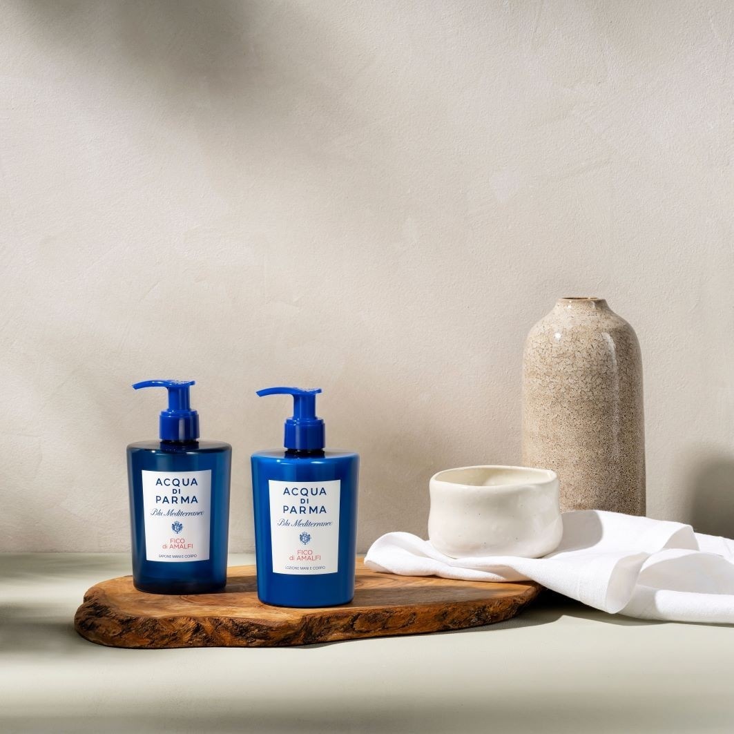Лосьон для тела blu mediterraneo fico di amalfi hand & body lotion Acqua Di Parma, объем 300 мл — фото 4