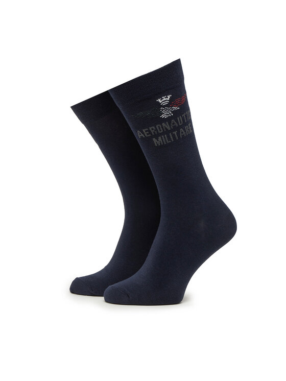

Высокие мужские носки 251CZ010L499 Aeronautica Militare, синий