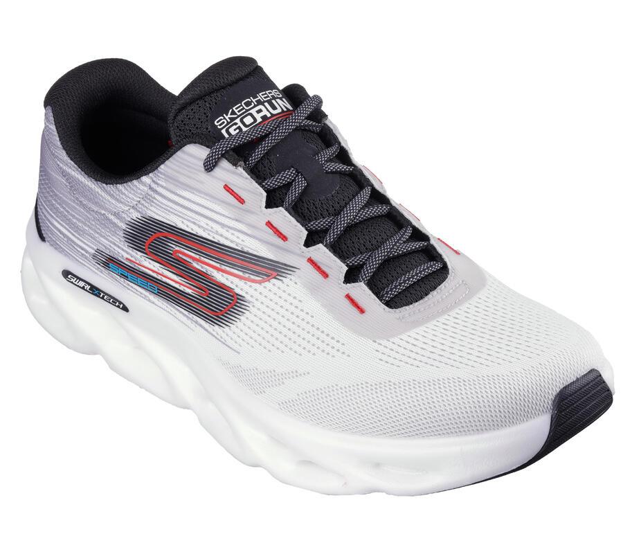 

SKECHERS Мужские кроссовки для фитнеса GO RUN SWIRL TECH SPEED RAPID MOTION белые / серые