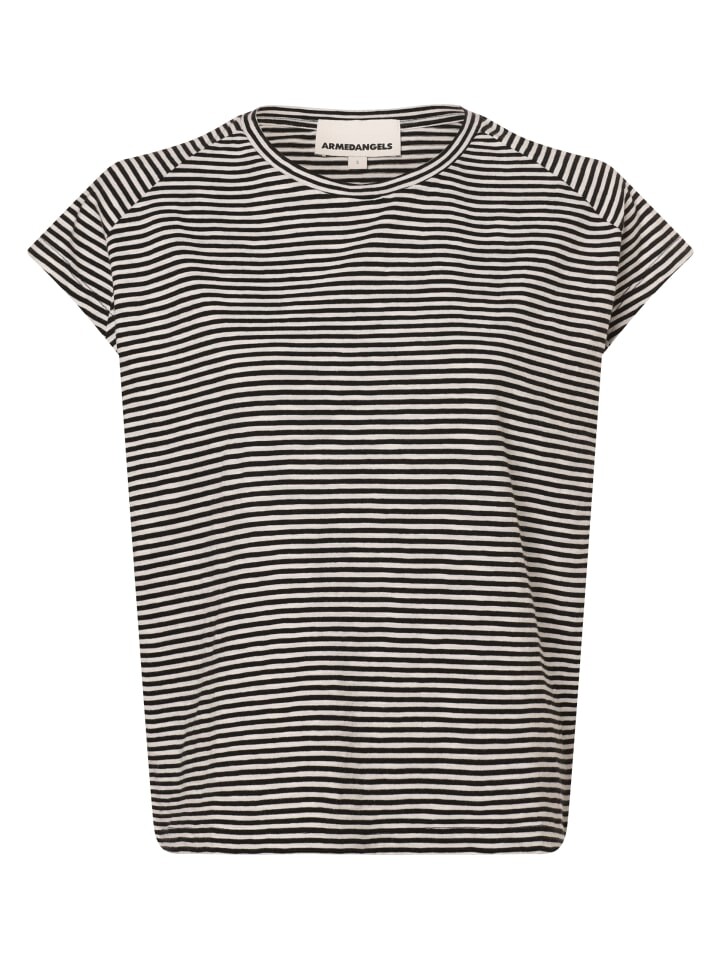 

Футболка armedangels Oneliaa, цвет schwarz ecru