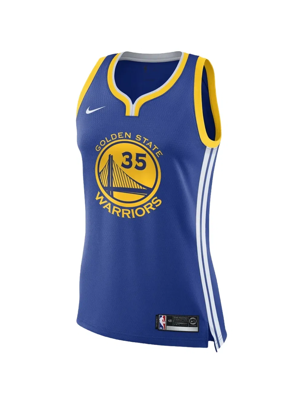 Футболка Стивена Карри из команды Golden State Warriors (НБА) Nike, синий