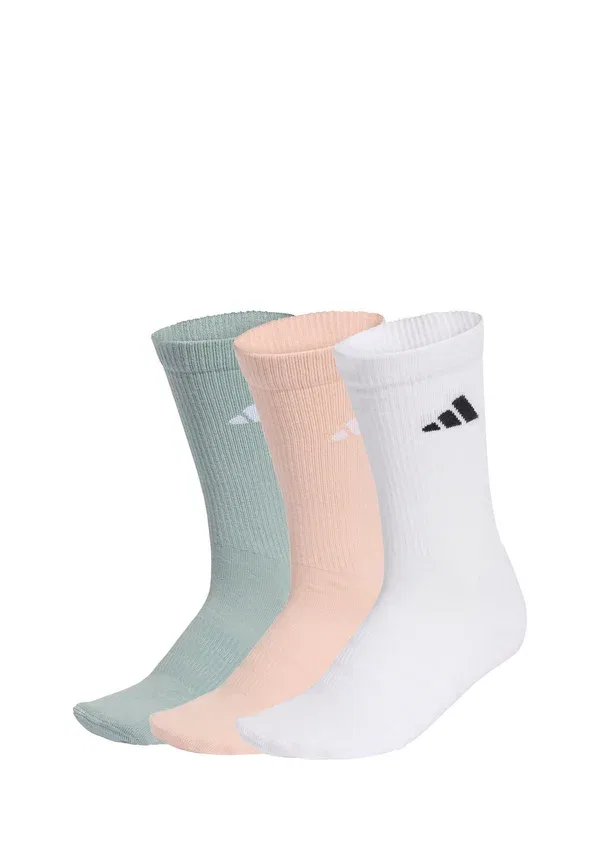 Носки спортивные Adidas Performance, 3 пары, бледно-розовый/белый/шалфей