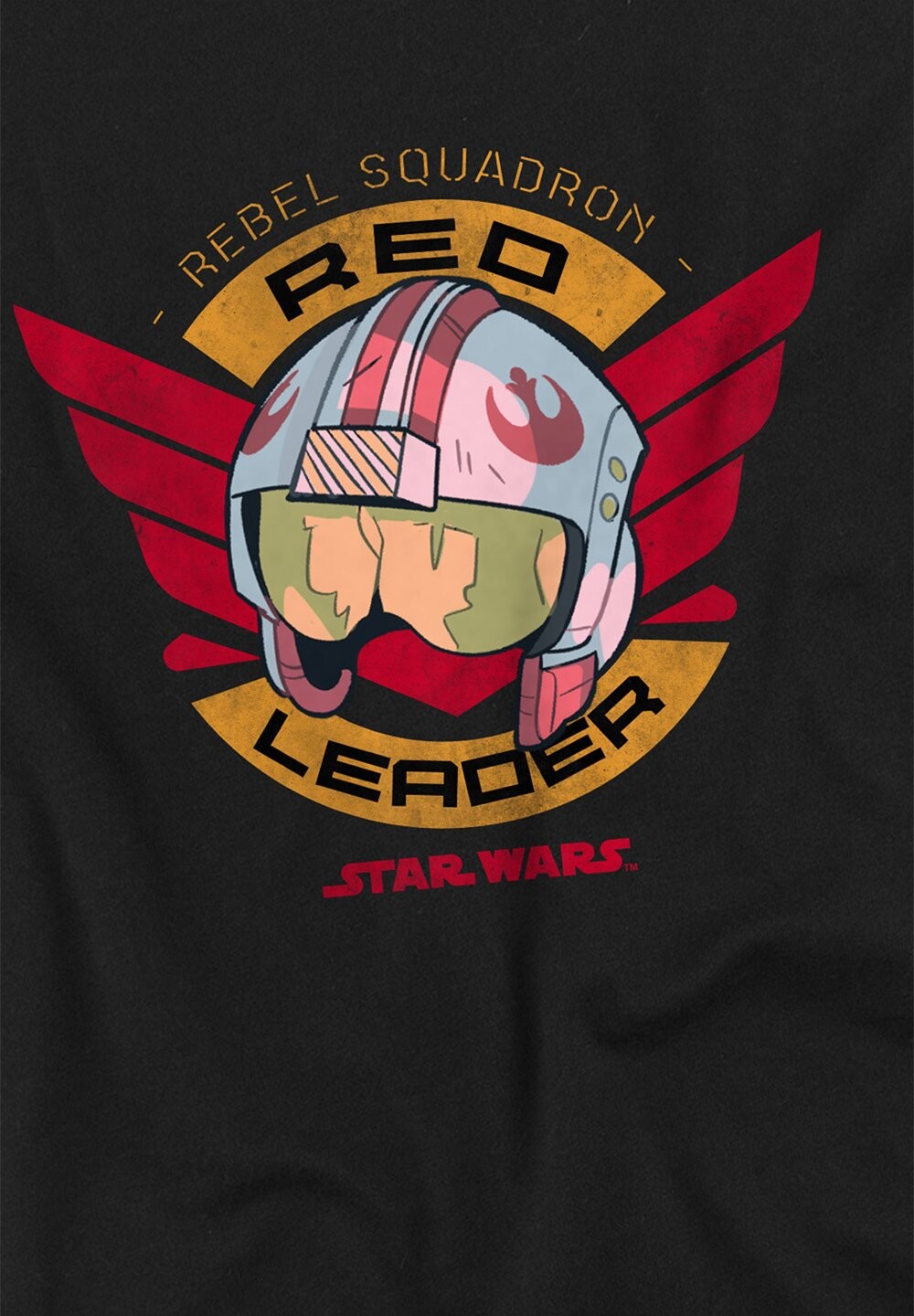 

Футболка с принтом RED LEADER Star Wars, черный