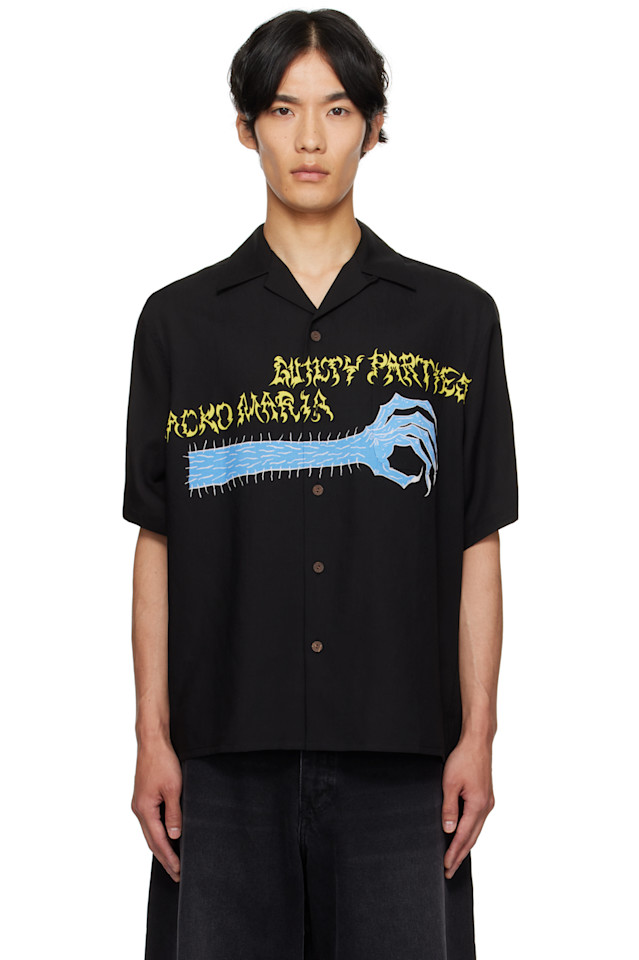 

Футболка Neckface edition с коротким рукавом Wacko Maria, черный