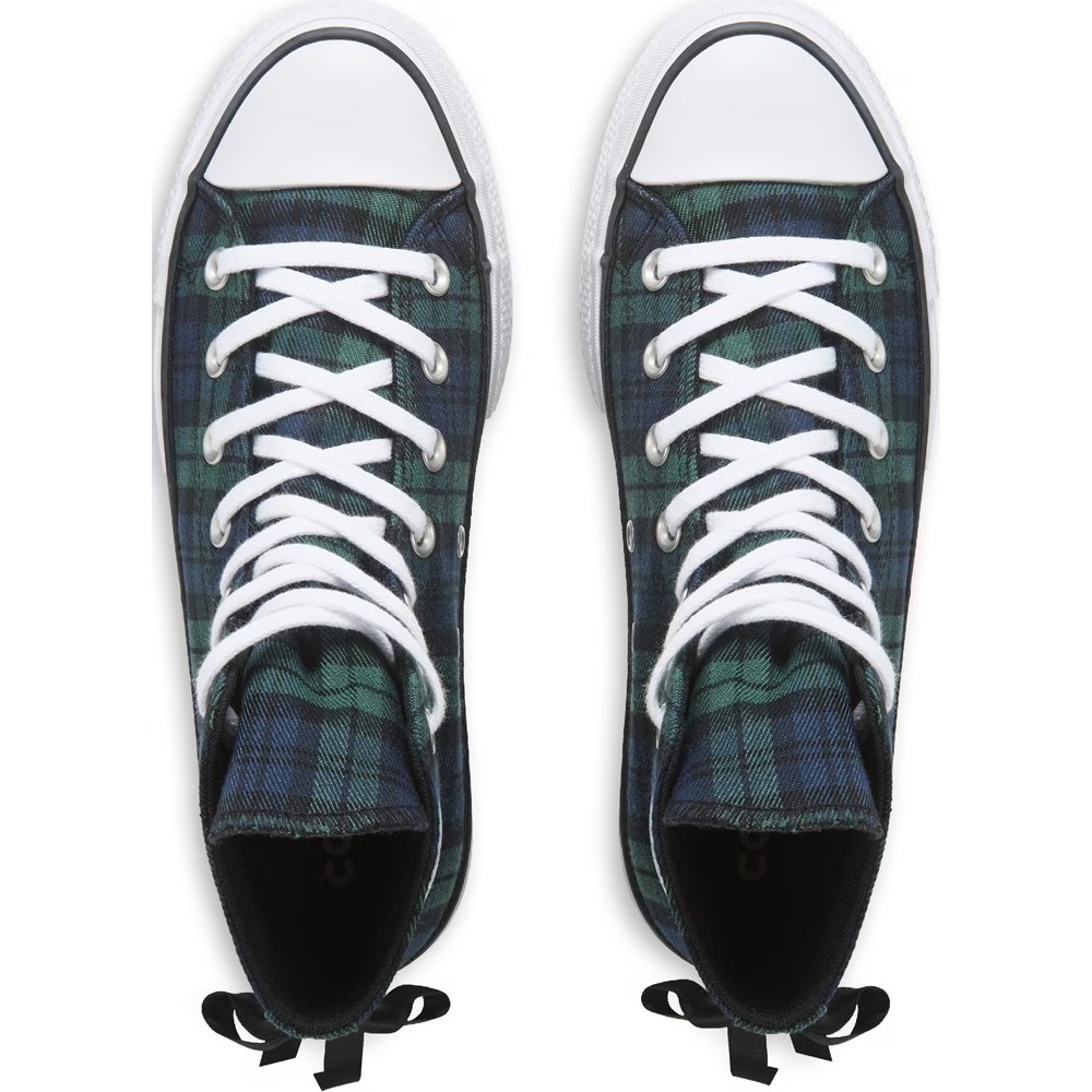 Кроссовки Chuck Taylor All Star на платформе с высоким подъемом Converse, мультиколор — фото 4