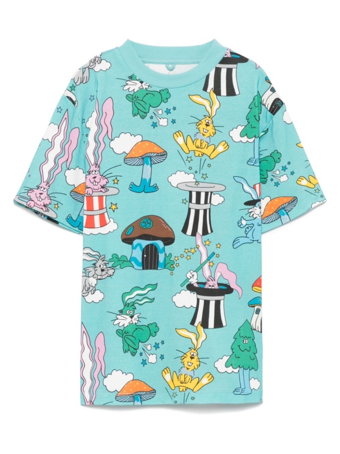 

Stella McCartney Kids футболка с принтом, синий