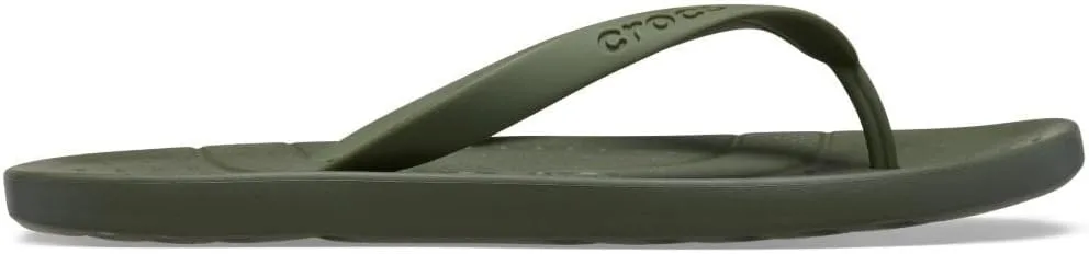 Шлепанцы Crocs Flip, зеленый