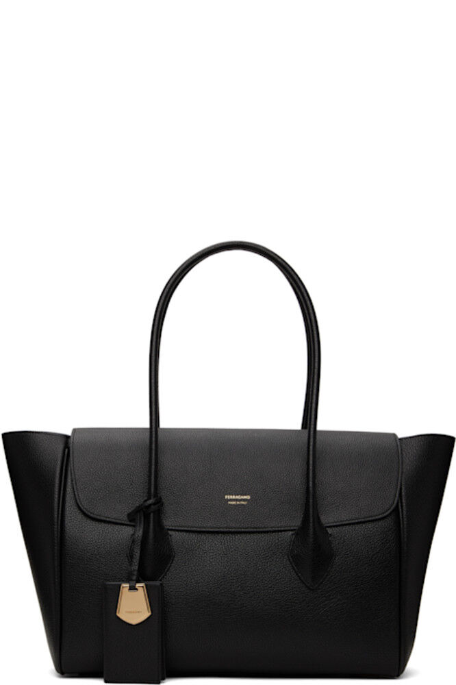 

Черная сумка East-West XL Ferragamo
